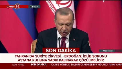 Tahran'da Suriye zirvesi