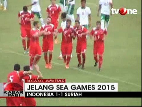 Timnas Indonesia Tahan Imbang Suriah