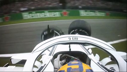 An F1 Driver Walks Away From A Crash At Over 200 MPH