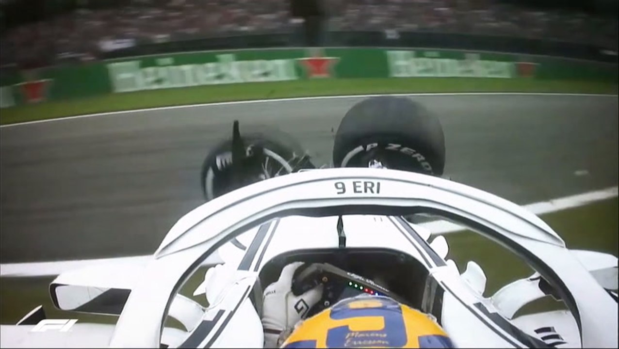 An F1 Driver Walks Away From A Crash At Over 200 MPH