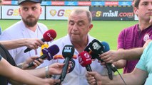 Fatih Terim: Hasan Şaş'a verilen ceza değerlendirmesi/Forvet transferi - İSTANBUL