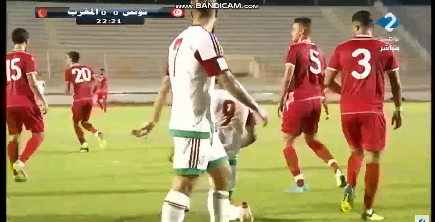 Goal Bilal Bari - Tunisie U23 - Maroc U23