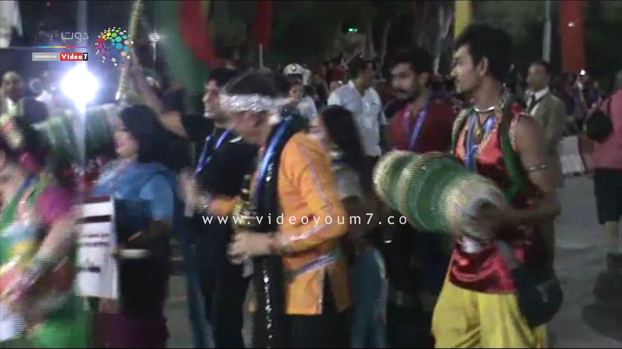 انطلاق ديفيلية مهرجان الإسماعيلية للفنون الشعبية