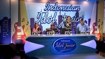 Golden Tiket menjadi hadiah ulang tahun Deven - AUDITION 2 - Indonesian Idol Junior 2018