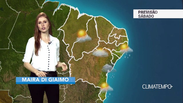 Previsão Nordeste – Risco de chuva forte em Salvador