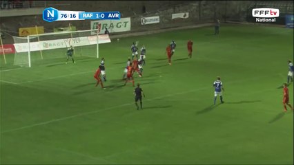La tête passe au dessus des buts