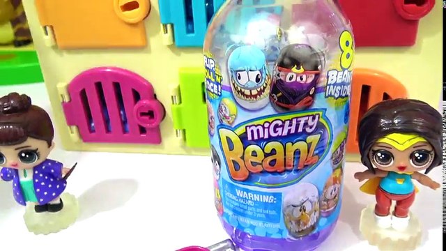 Learning Colors with TOYS UNLIMITED Nat, Ecy and Sprinkles Gumballs Candy TOY SCHOOL