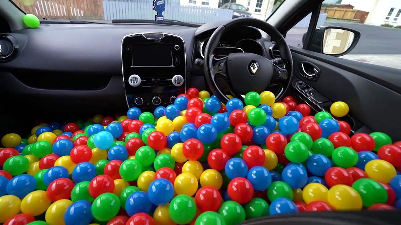 BALL PIT PRANK IN BIG BROTHER'S CAR!!