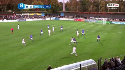 Oh quelle frappe de GUILAVOGUI repoussé en corner par ENZO.