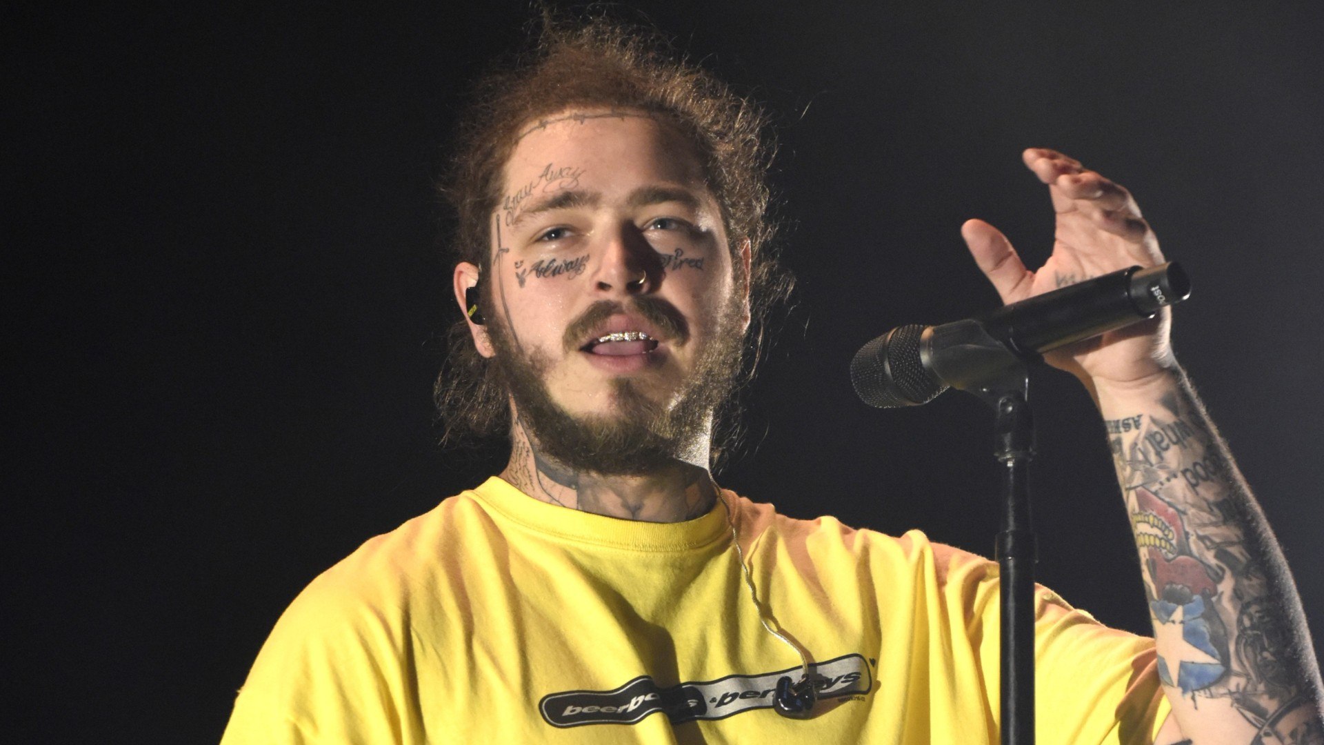 ⁣Post Malone Involved in Car Crash After Plane Emergency
