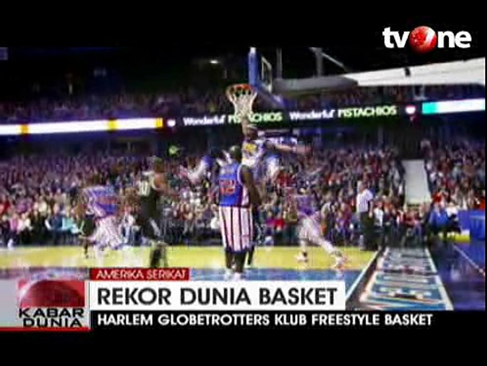 Aksi Freestyler Basket Pecahkan Tiga Rekor Dunia