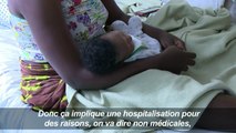 L'hôpital, refuge pour des mères sans-abris et leur bébé