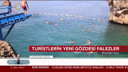 Turistlerin yeni gözdesi: Falezler