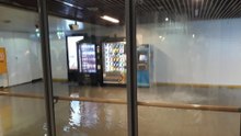 Wild Weather Lashes Sydney, Flooding Town Hall Station During Peak Travel Time