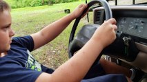 10-Year-Old Boy Drives Manual Ford Ranger