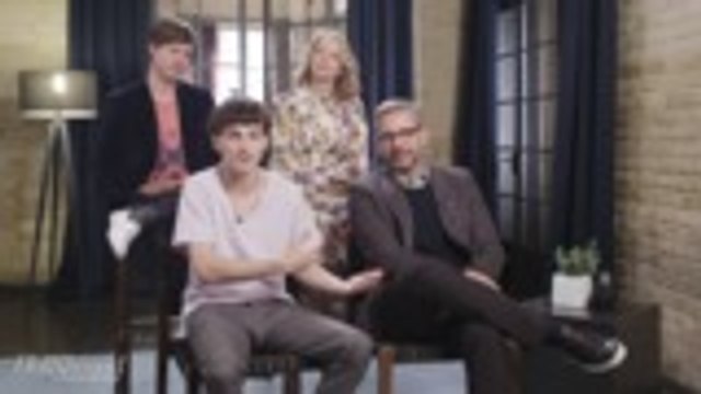 Watch 'Office' Fan Timothee Chalamet Lose His Mind Over Being in a Movie with Steve Carell and Amy Ryan | TIFF 2018