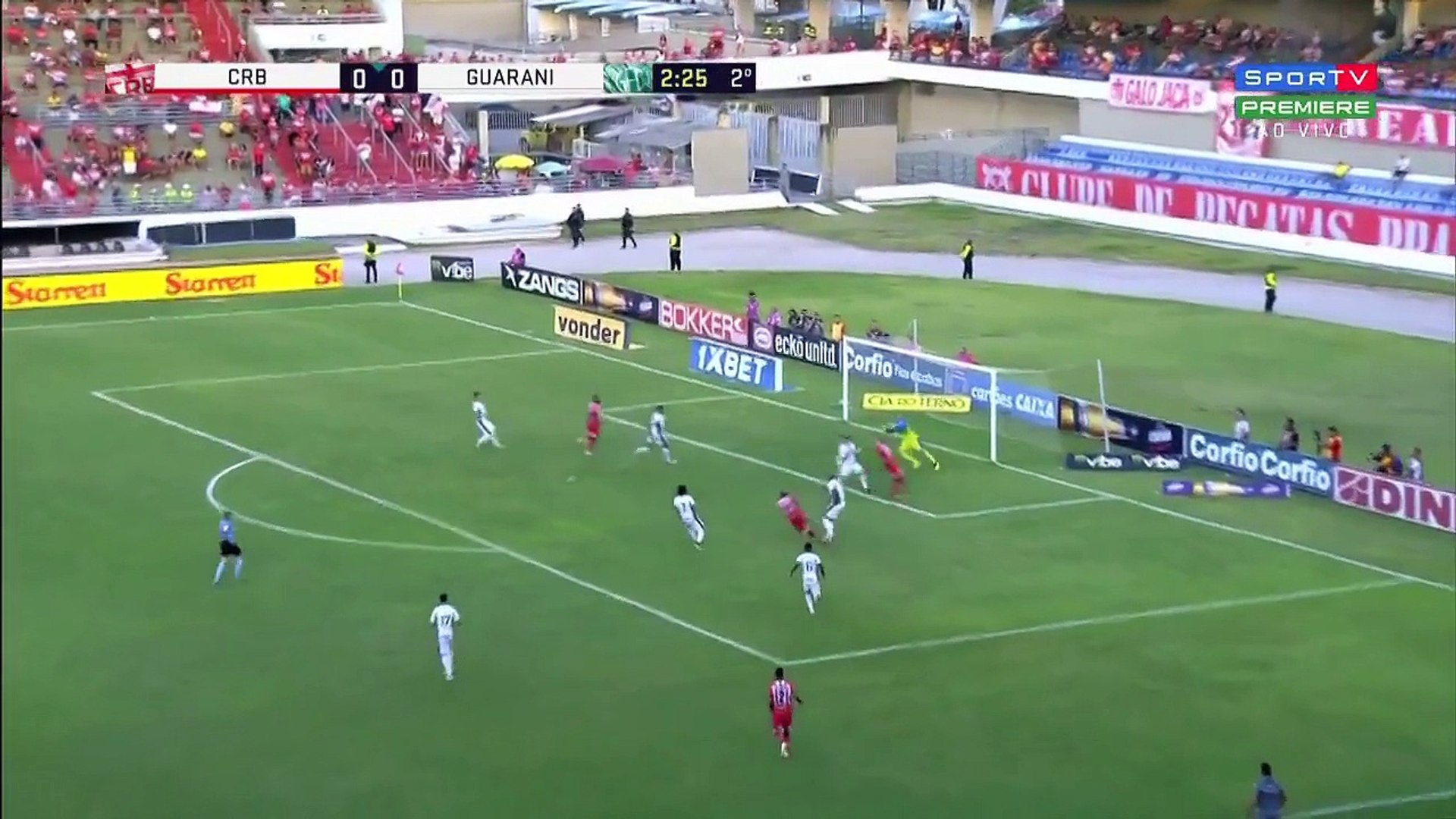 [MELHORES MOMENTOS] CRB 1 x 1 Guarani - Série B 2018