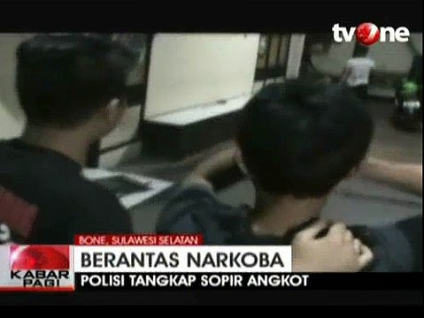 Seorang Sopir Angkot Ditangkap Membawa Narkoba