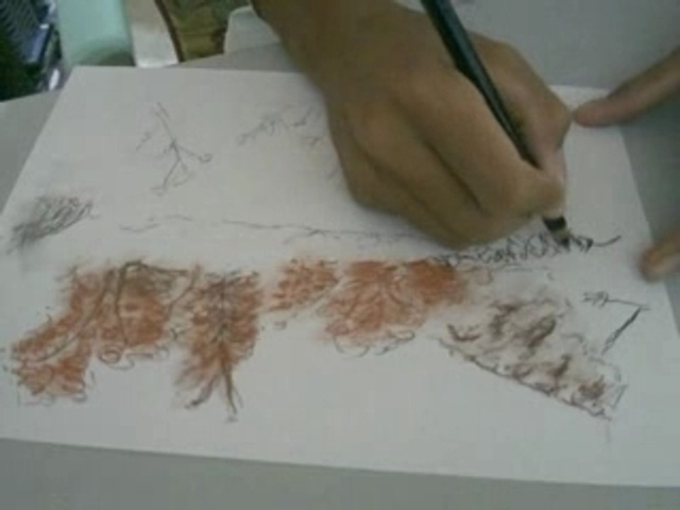 Dessin au crayon par BAILLIF Matthieu