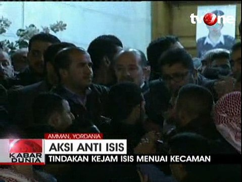 Warga Yordania Mengecam Kebiadaban ISIS