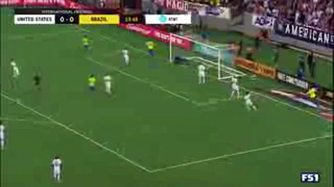 Roberto Firmino Goal HD - USA 0-1 Brazil 07/09/2018
