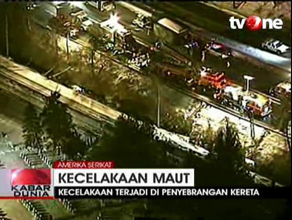 Kereta Api Tabrak Mobil di New York, 6 Orang Tewas