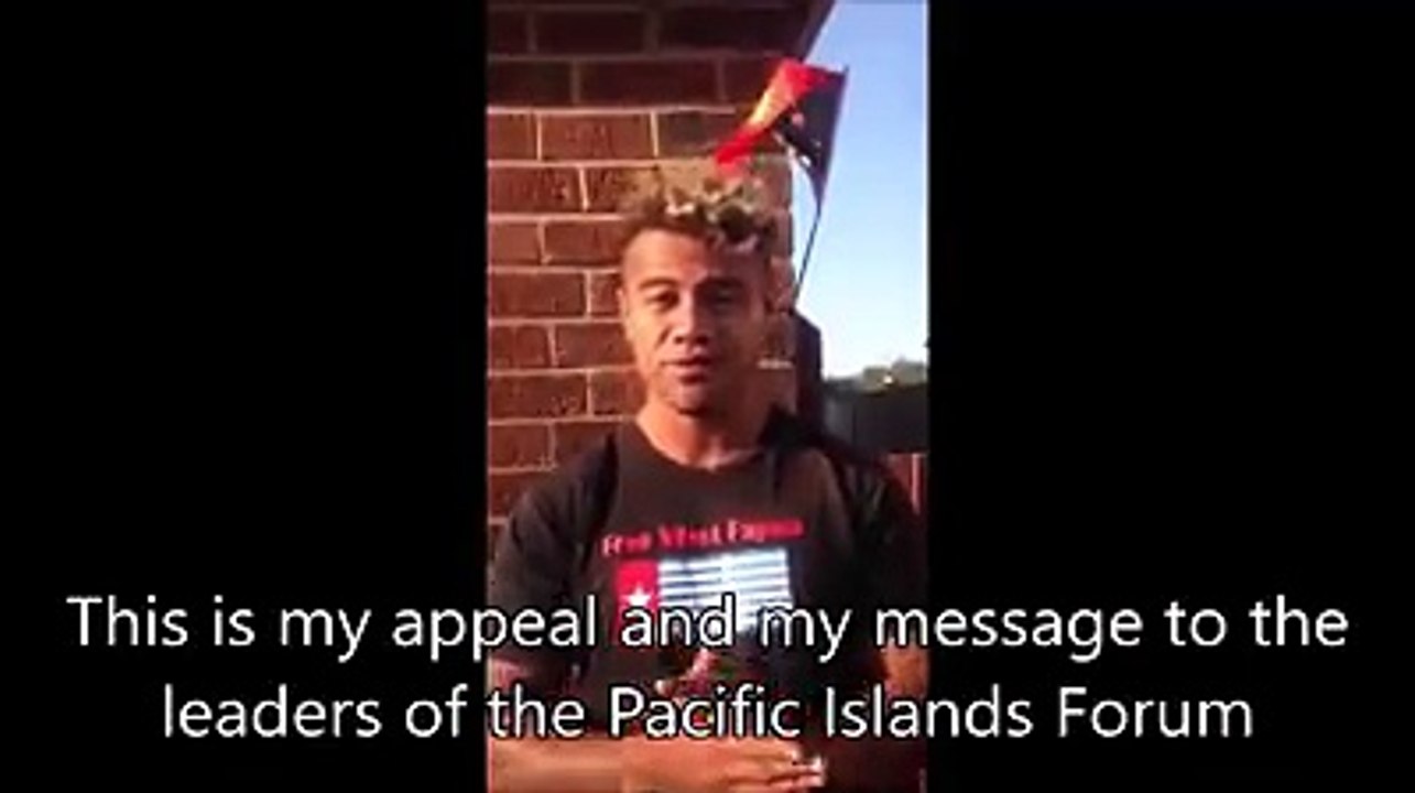 Legendary Papua New Guinean Heavyweight Boxer and Wan Papua Warriors Captain, Tala Tu'i Kami has made this video shoutout for West Papua at the Pacific Islands