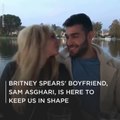 Britney Spears' Boyfriend, Sam Asghari, Is Here To Keep Us In Shape