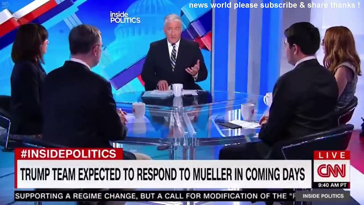 BREAKING NEWS TRUMP TEAM EXPECTED TO RESPOND TO MUELLER IN COMING DAYS. CNN