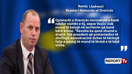 Report Tv-Thaçi kundër protestave në zonën e Drenicës: Nuk na ndihmojnë