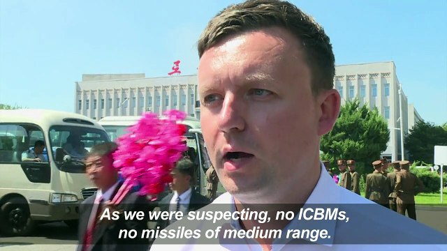 North Korea holds 70th anniversary parade, without ICBMs