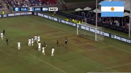 Argentina 2-0 Guatemala - Giovani Lo Celso Goal 08/09/2018