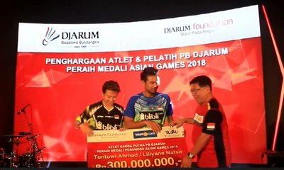 PB Djarum Bagikan Bonus Para Atlet dan Pelatih