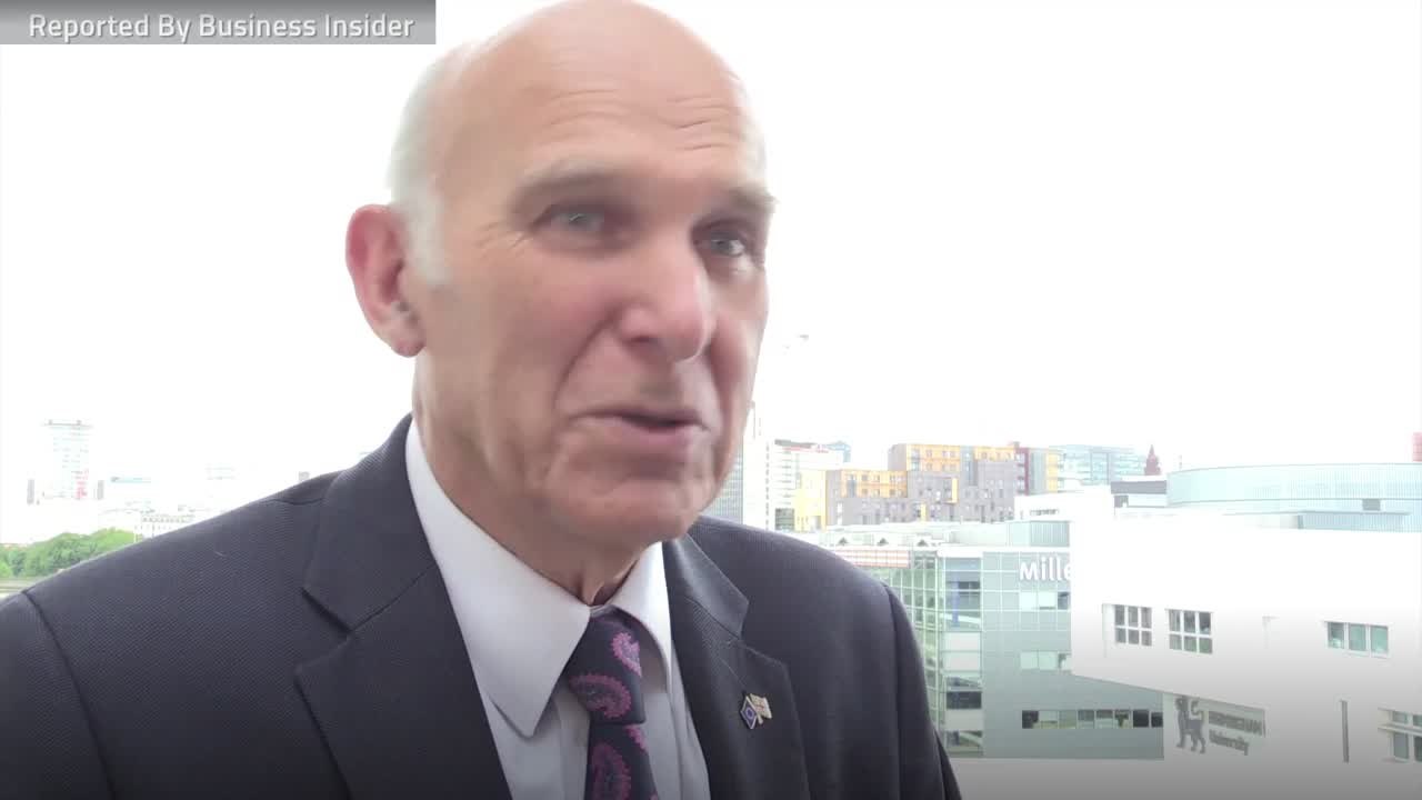 Vince Cable Announces Plans To Resign