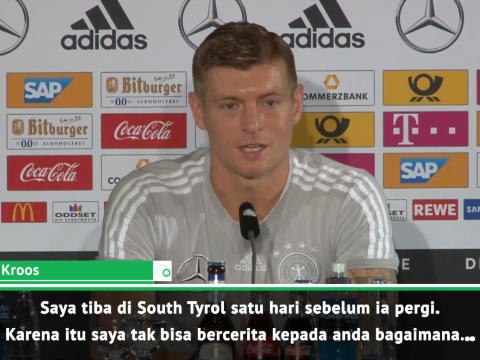 Sane Kadang Perlu Diberitahu Untuk Tampil Lebih Baik - Kroos