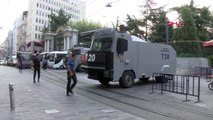 İstanbul Galatasaray Meydanı'nda Güvenlik Önlemleri