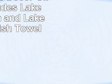 Lake House Decor Gift Set  Includes Lake Rules Sign and Lake Theme Dish Towel