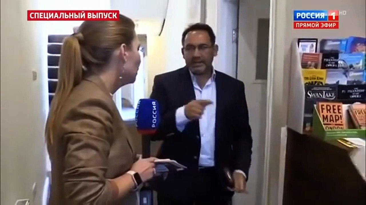 The Russian propagandist was expelled from the London hotel