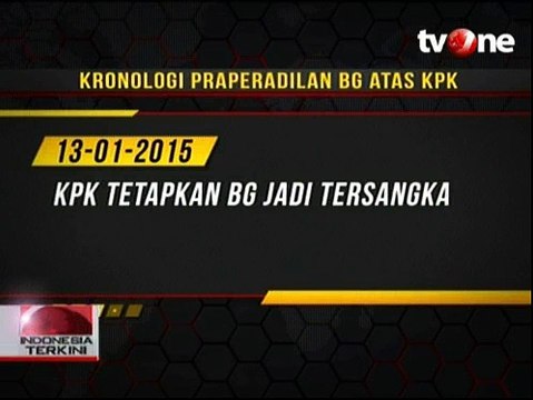 Kronologi Sidang Praperadilan Budi Gunawan Atas KPK