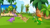 FUNNY Dinosaurs Movies For Children Cartoons! Dinosaur bandits steal a T-rex! dinosaur superhero