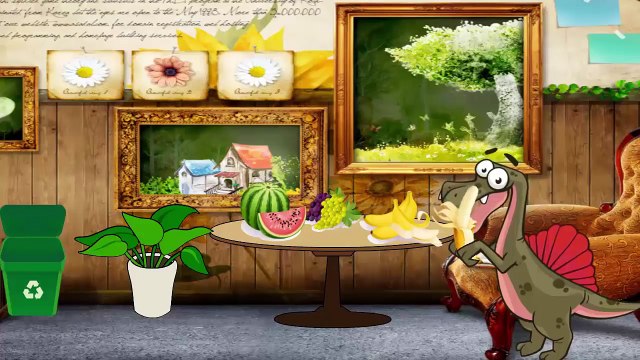 Gaint Dinosaurs Finger Family Mega Collection Dinosaurs T-REX Cartoon For Children