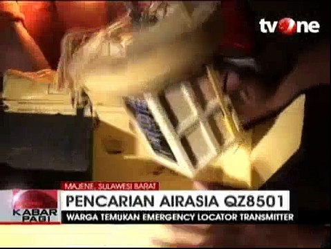 Nelayan Temukan Seragam Pramugari dan Emergency Locator AirAsia