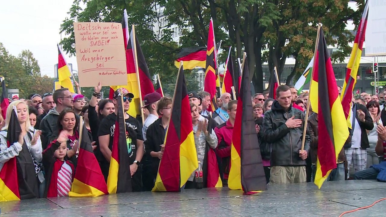 Chemnitz: Großdemos und Konzert gegen Fremdenhass
