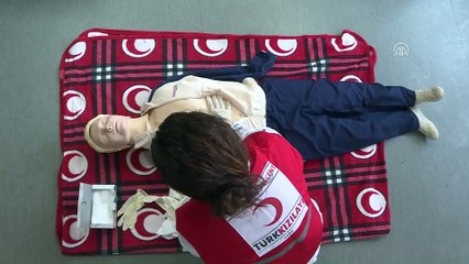 Kızılayın hedefi 'her evde bir ilk yardımcı' (1) - ANKARA