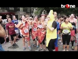 Pizza Run, Kompetisi Lari Sambil Makan Pizza