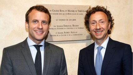 Comment Emmanuel Macron tente de calmer Stéphane Bern