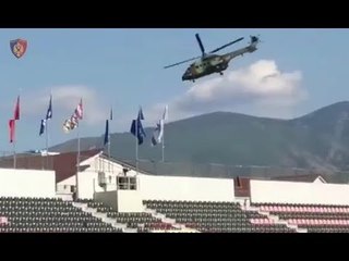 Helikopter, qindra forca policore e jelek antiplumb, ja si u sigurua dje ndeshja me Izraelin