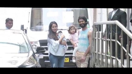 First Look of Shahid Kapoor and Mira Rajput's baby boy named 'Zain' Outside Hospital