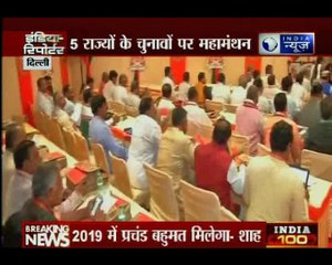 BJP holds National Executive Meet | 2019 के लिए बीजेपी ने कसी कमर