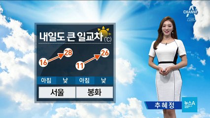 [날씨]일교차 크고 ‘쌀쌀’…곳곳 흐리고 비소식